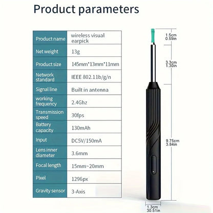 Wireless Smart Ear Cleaner Kit