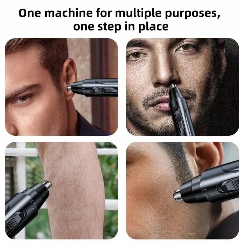 Black Electric Nose Hair Trimmer