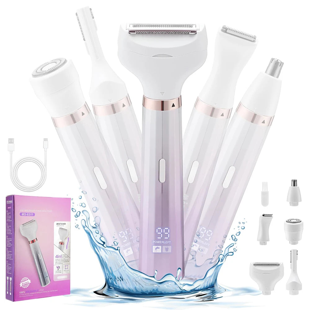 5-in-1 Women's Electric Shaver